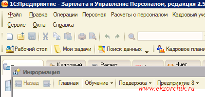 Я успешно авторизован в базе 1С посредством клиента 1С