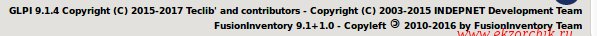 Последняя версия GLPI и совместимого FusionInventory агента установлена на Ubuntu Trusty Server