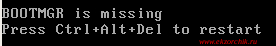 Ошибка загрузки Windows 7 Bootmgr
