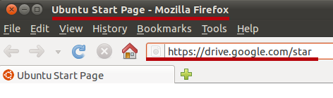 Заходим в Google Disk через браузер Mozilla.