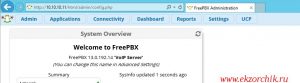 Современный интерфейс Asterisk 13.17 + FreePBX 13 на Ubuntu Trusty Server