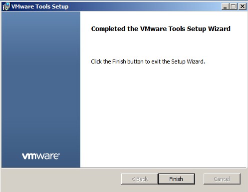 После установки KB пакетов установка VMware Tools завершается успешно.