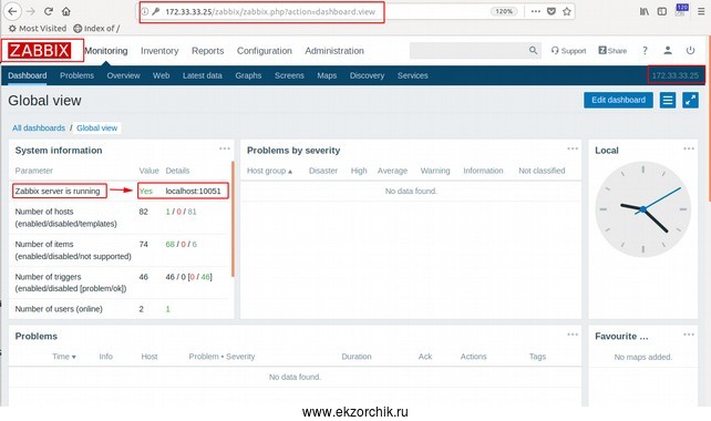 Обновленный Zabbix 4 на Ubuntu 18.04 Server