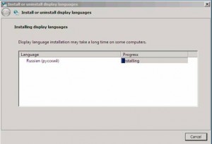 Русификация Windows Server 2008